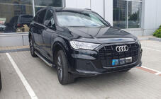 Audi Q7 2015–2026 Boční nášlapy BlackLine (2 ks, hliník) fotografie 4