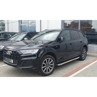 Boční nášlapy BlackLine (2 ks, hliník) Audi Q7 2015–2026 fotografie 1