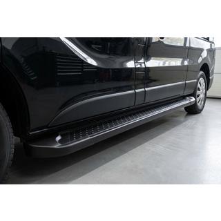 Boční prahy Allmond Black (2 ks, hliník) fotografie 1