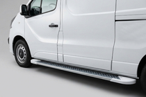 Opel Vivaro 2015–2019 Boční prahy Allmond White (2 ks, hliník) fotografie 1