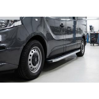 Boční nášlapy Fullmond (2 ks, hliník) Opel Vivaro 2015–2019 fotografie 1