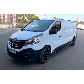 Boční prahy Allmond Black (2 ks, hliník) fotografie 2