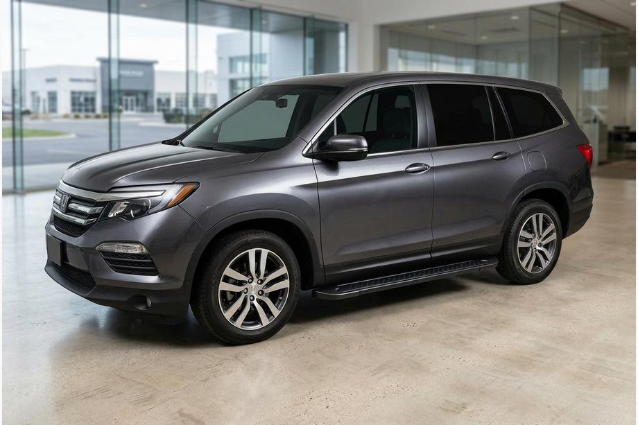 Honda Pilot 2015–2022 Boční prahy Allmond Black (2 ks, hliník) Image