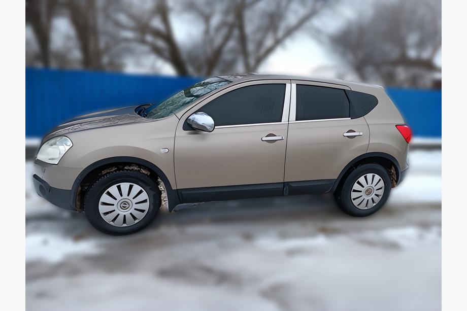 Nissan Qashqai 2007–2010 Chromové kryty sloupků dveří (4 ks, nerez) Carmos - turecká ocel Image