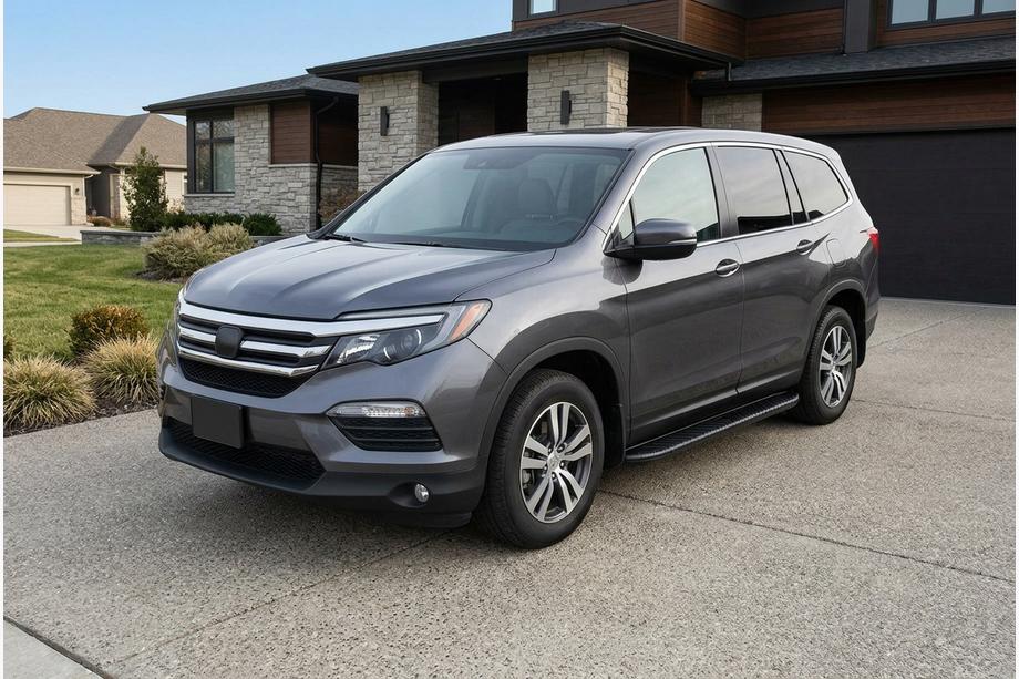 Honda Pilot 2015–2022 Boční prahy Bosphorus Black (2 ks, hliník) Image