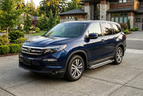 Honda Pilot 2015–2022 Boční nášlapy Rainbow (2 ks, hliník) fotografie 1