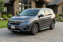 Honda Pilot 2015–2022 Boční nášlapy Allmond Grey (2 ks, hliník) fotografie 1
