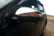 Nissan Qashqai 2007–2010 Kryty zrcátek (2 ks, nerezová ocel) fotografie 5