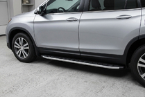 Honda Pilot 2015–2022 Boční nášlapy Fullmond (2 ks, hliník) fotografie 2