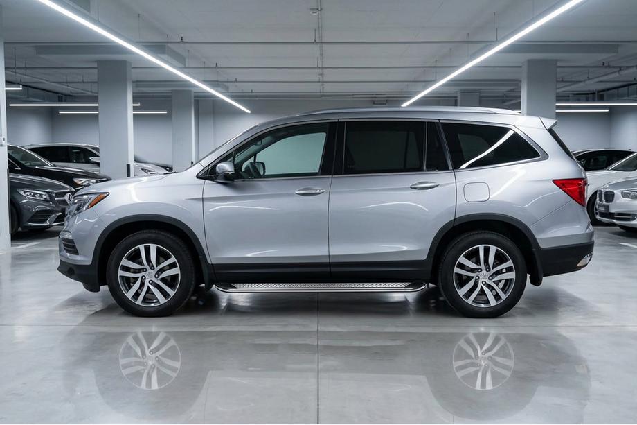 Honda Pilot 2015–2022 Boční nášlapy Maydos V2 (2 ks, hliník + nerez) Image