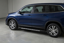 Honda Pilot 2015–2022 Boční nášlapy Bosphorus Grey (2 ks, hliník) fotografie 1