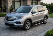 Honda Pilot 2015–2022 Boční nášlapy Maya (2 ks., hliník) fotografie 1