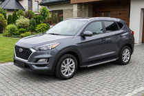 Hyundai Tucson TL 2016–2021 Boční nášlapy Duru (2 ks, hliník) fotografie 1