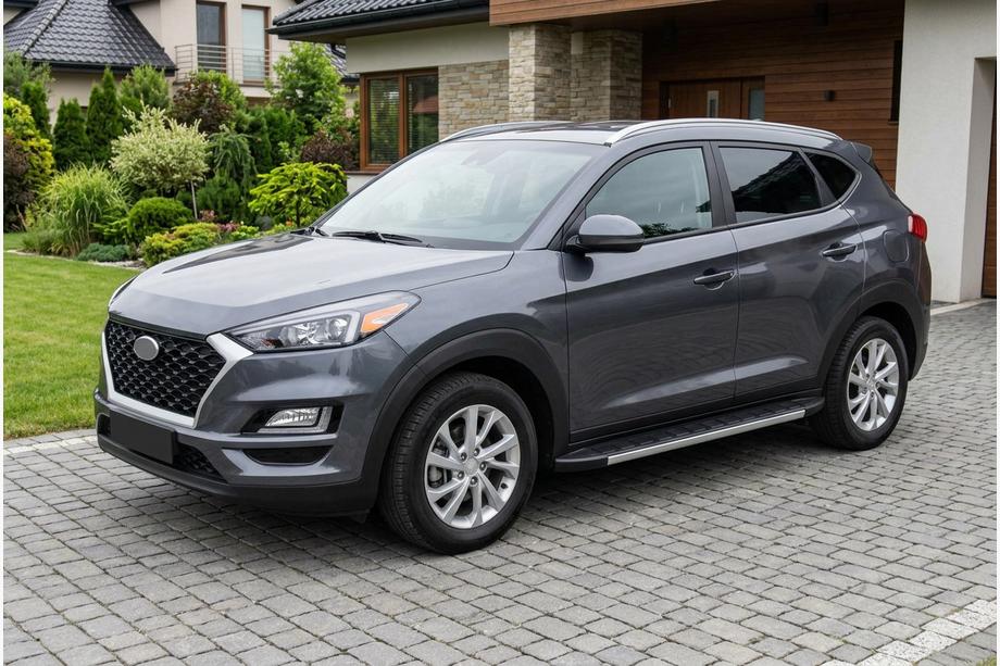 Hyundai Tucson TL 2016–2021 Boční nášlapy Duru (2 ks, hliník) Image