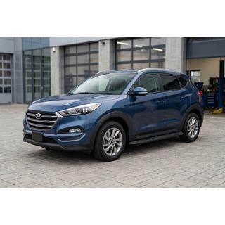 Boční nášlapy Tayga Black (2 ks, hliník) Hyundai Tucson TL 2016–2021 fotografie 1