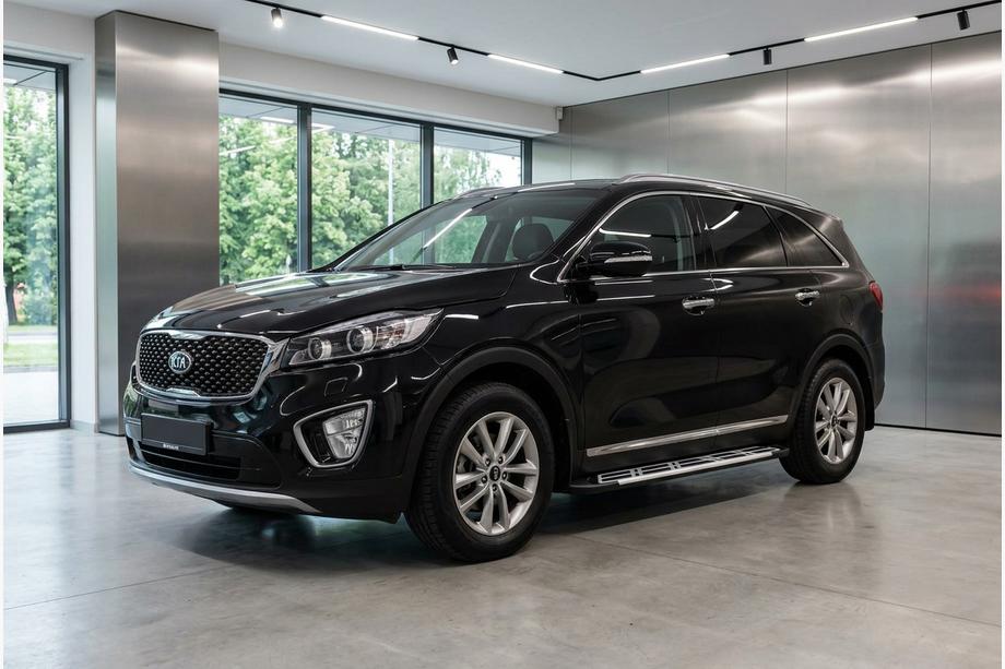 Kia Sorento III UM 2014–2020 Boční nášlapy Sunrise (2 ks, hliník) Image