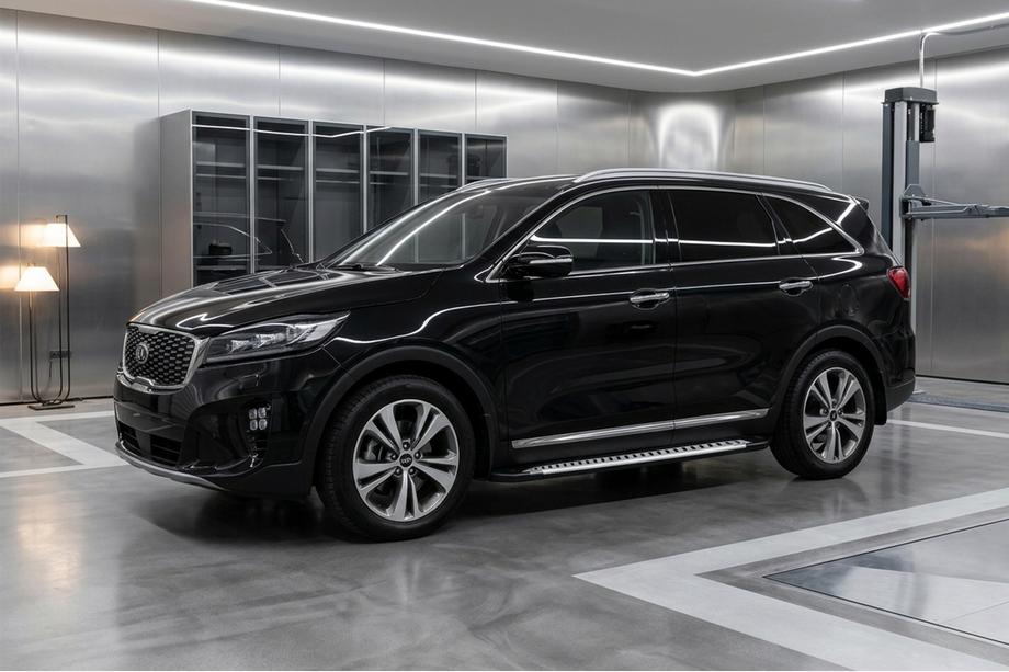 Kia Sorento III UM 2014–2020 Boční nášlapy Line (2 ks, hliník) Image