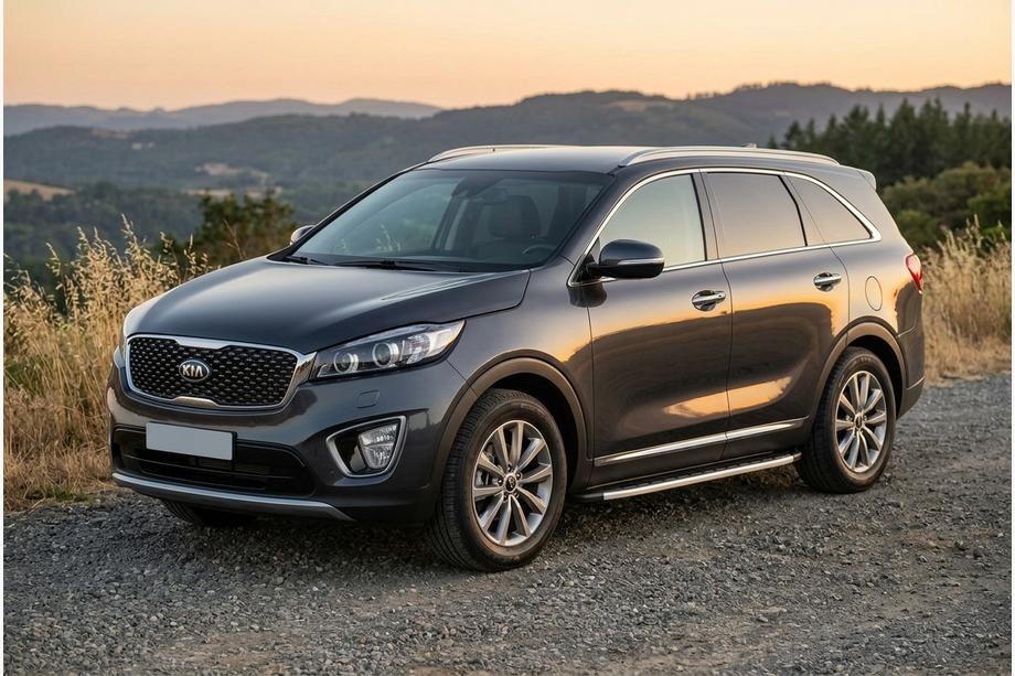 Kia Sorento III UM 2014–2020 Boční nášlapy Fullmond (2 ks, hliník) Image