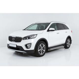 Boční nášlapy Maydos V2 (2 ks, hliník + nerez) Kia Sorento III UM 2014–2020 fotografie 1