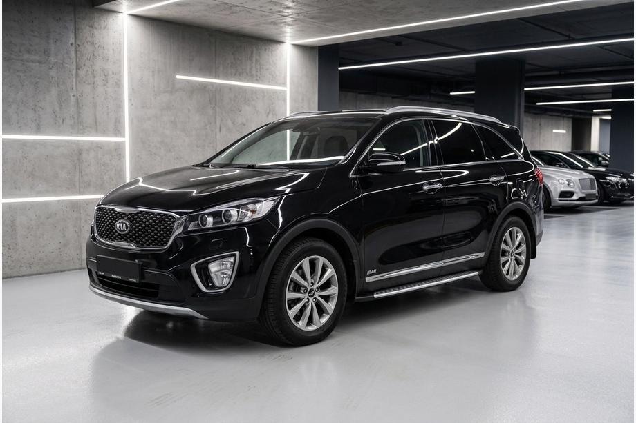 Kia Sorento III UM 2014–2020 Boční nášlapy Bosphorus Grey (2 ks, hliník) Image