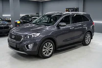 Kia Sorento III UM 2014–2020 Boční nášlapy Tayga Black (2 ks, hliník) fotografie 1
