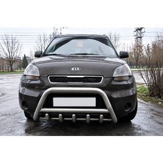 Nerezový přední ochranný rám (bullbar) Kia Soul II 2013–2018
