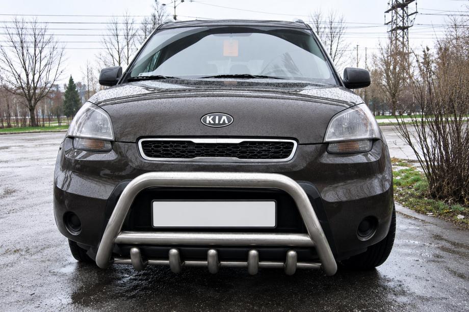 Kia Soul II 2013–2018 Nerezový přední ochranný rám (bullbar) 51 mm Image