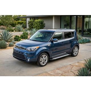 Boční nášlapy Allmond Grey (2 ks, hliník) Kia Soul II 2013–2018 fotografie 1