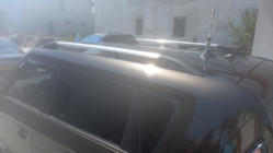 Kia Soul II 2013–2018 Střešní podélníky CHROM (plastové krytky) fotografie 1