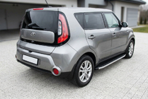 Kia Soul II 2013–2018 Boční prahy Fullmond (2 ks, hliníkové) fotografie 1