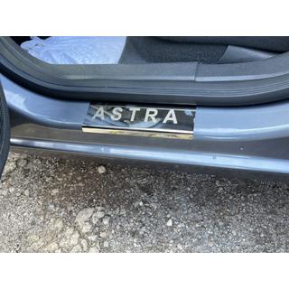 Kryty prahů Carmos V1 (4 ks, ocel) Opel Astra H 2004–2013 fotografie 3