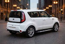 Kia Soul II 2013–2018 Boční nášlapy Sunrise (2 ks, hliník) fotografie 1