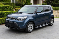 Kia Soul II 2013–2018 Boční nášlapy Duru (2 ks, hliník) fotografie 1