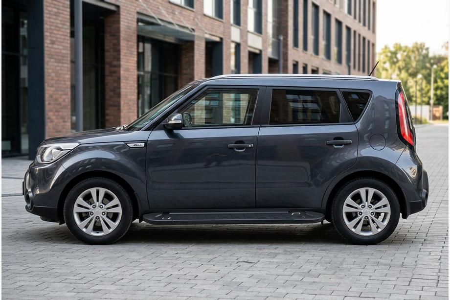 Kia Soul II 2013–2018 Boční nášlapy RedLine Black (2 ks, hliník) Image
