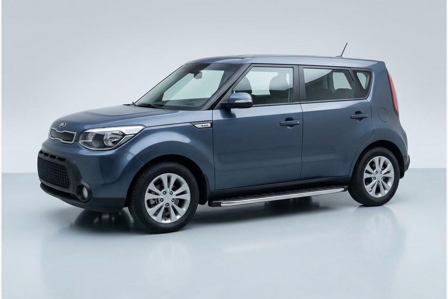 Kia Soul II 2013–2018 Boční prahy BlackLine (2 ks, hliník) Image