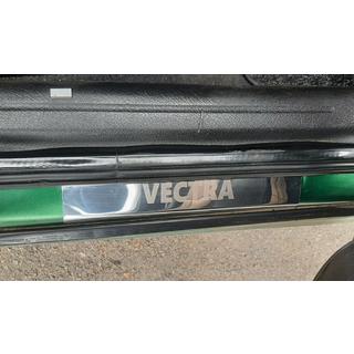 Nerezové kryty prahů Carmos (4 ks) Opel Vectra B 1995–2002 fotografie 4