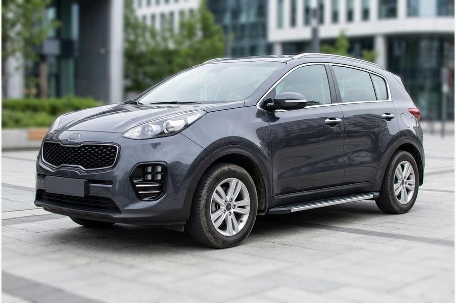 Kia Sportage 2015–2021 Boční nášlapy Duru (2 ks, hliník) Image