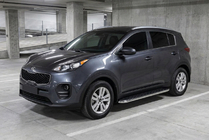 Kia Sportage 2015–2021 Boční nášlapy Maydos V1 (2 ks, hliník / nerez) fotografie 1