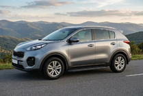 Kia Sportage 2015–2021 Boční prahy Bosphorus Black (2 ks, hliník) fotografie 1