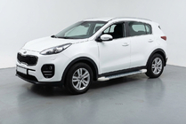Kia Sportage 2015–2021 Boční prahy Allmond White (2 ks, hliník) fotografie 1
