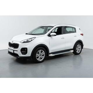 Boční prahy Allmond White (2 ks, hliník) Kia Sportage 2015–2021 fotografie 1