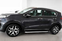 Kia Sportage 2015–2021 Boční nášlapy Fullmond (2 ks, hliník) fotografie 1