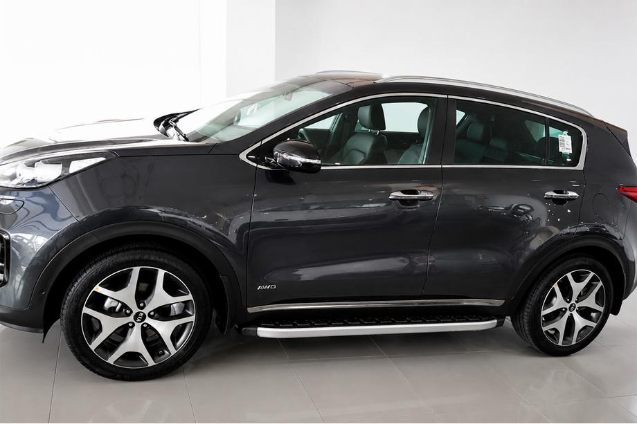 Kia Sportage 2015–2021 Boční nášlapy Fullmond (2 ks, hliník) Image