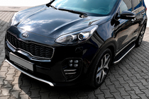 Kia Sportage 2015–2021 Boční nášlapy BlackLine (2 ks, hliník) fotografie 1