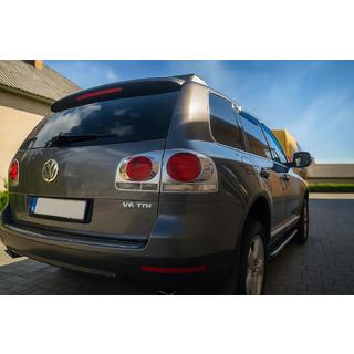 Chromové kryty zadních světel 2008-2011 (2 ks, plast) Volkswagen Touareg 2002–2010 fotografie 1