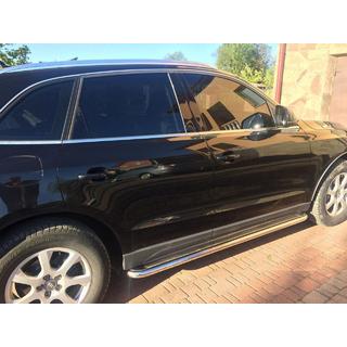 Boční nášlapy Premium (2 ks, nerez.) Audi Q5 2008–2017 fotografie 3