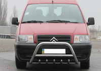 Fiat Scudo 1996–2007 Přední ochranný rám WT003 (nerez) fotografie 3