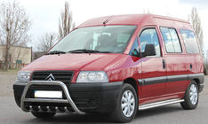 Fiat Scudo 1996–2007 Přední ochranný rám WT003 (nerez) fotografie 4