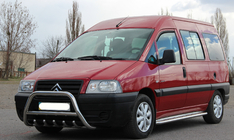 Citroen Jumpy 1996–2007 Přední ochranný rám WT003 (nerez) fotografie 3