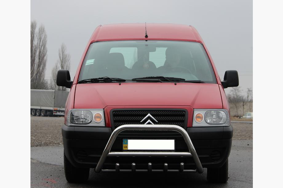 Citroen Jumpy 1996–2007 Přední ochranný rám WT003 (nerez) Image